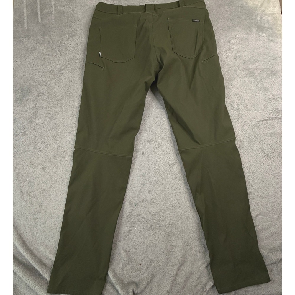 Truewerk T1 Werkpants Mens 38x36 Olive Green Technical Work Pants RN147752